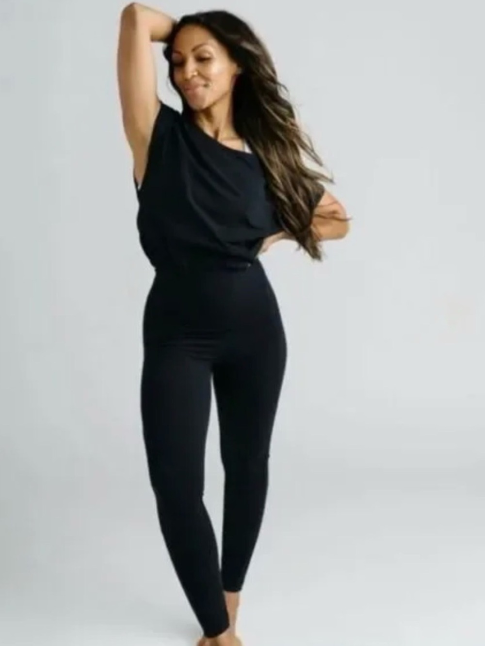 Zyia Active Black Jumpsuit